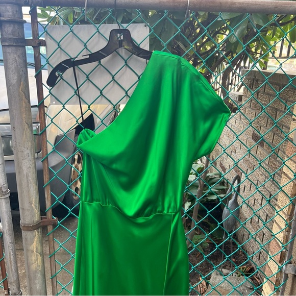 RENEE C. Women’s Satin One-shoulder Dress - M - Picture 12 of 13